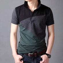 Load image into Gallery viewer, Casual Polo Shirts Short Sleeve Men Summer Cotton Breathable